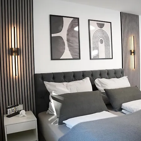 Modernes Design-apartment - Nahe - Parking - Self-check-in *